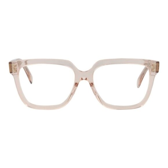 Celine Womens Square/Rectangle Pink Pink Transparent Fashion Designer Eyewear - Picture 1 of 4